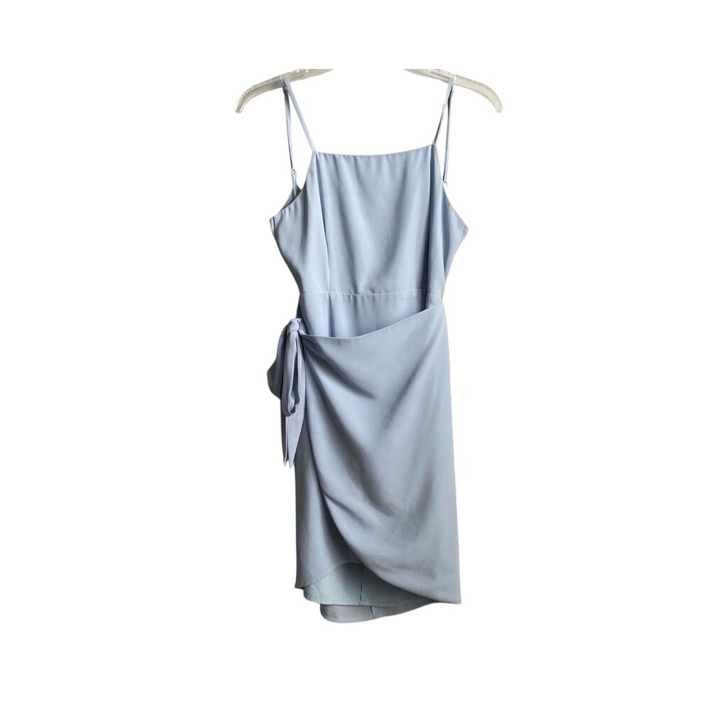 By the‎ Way Revolve Powder Blue Morgan Layered Mini Dress US Small
